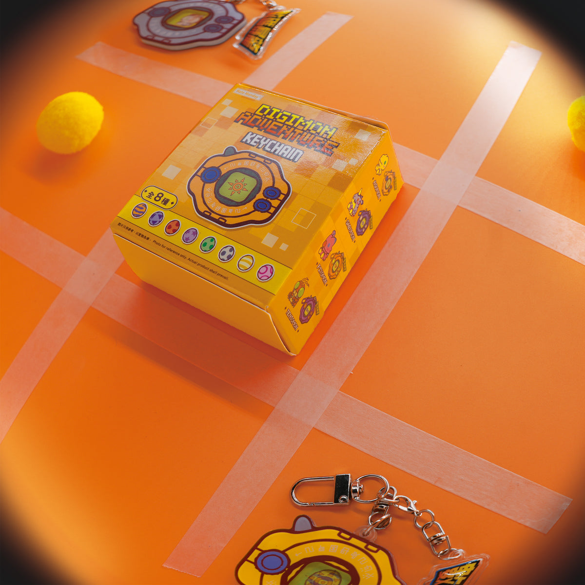 3D Card Acrylic KeyChain (Blind Box)