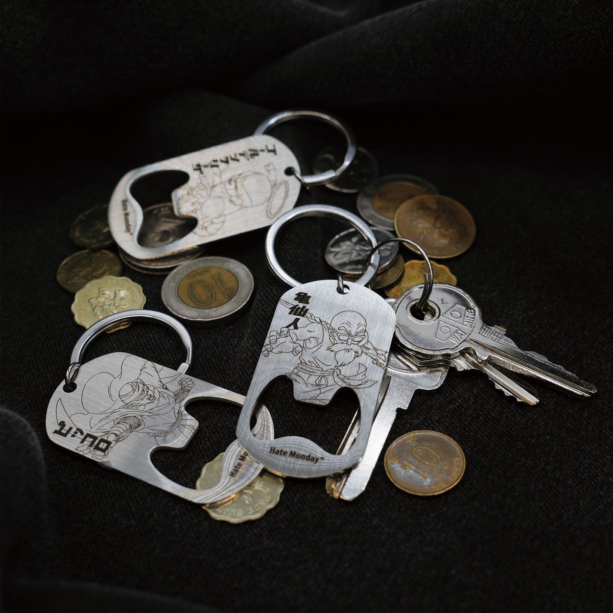Character Steel Opener KeyChain (Blind Box)