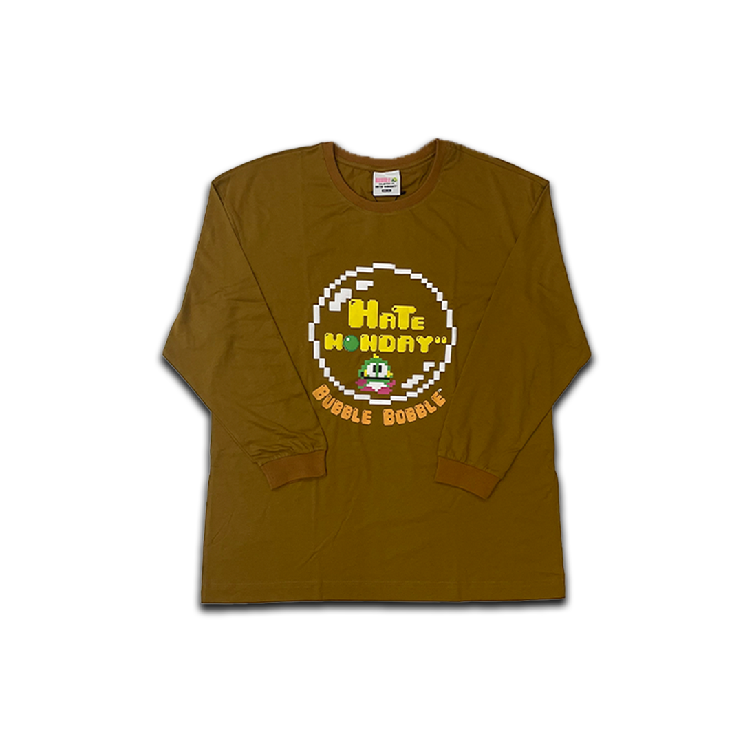 Bubble Bobble Graphic Long-Sleeved Top