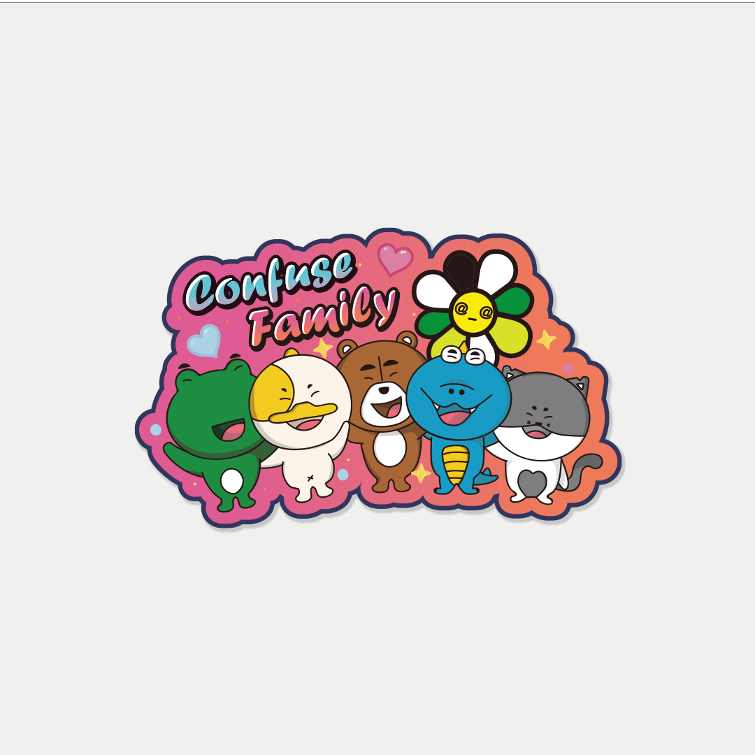 Confuse Stickers(HMCNFS26A127)