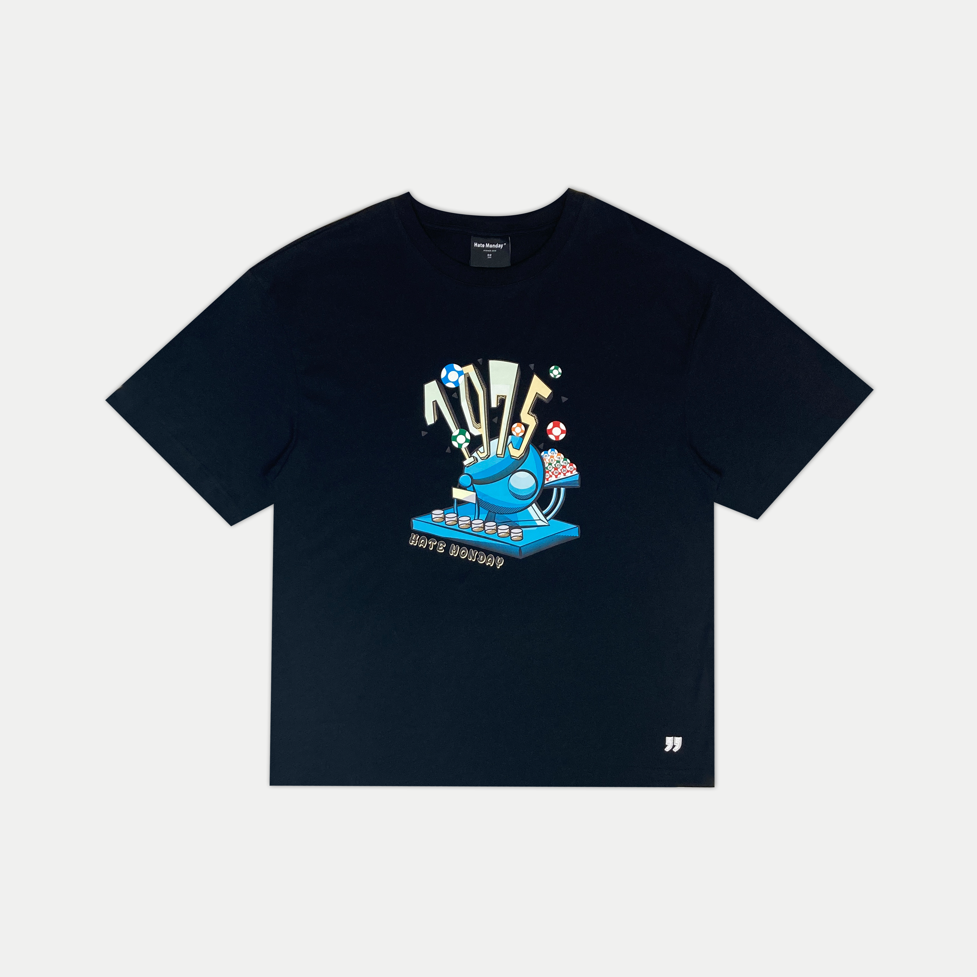 Hate Monday'' - Mark Six Ball T-Shirt