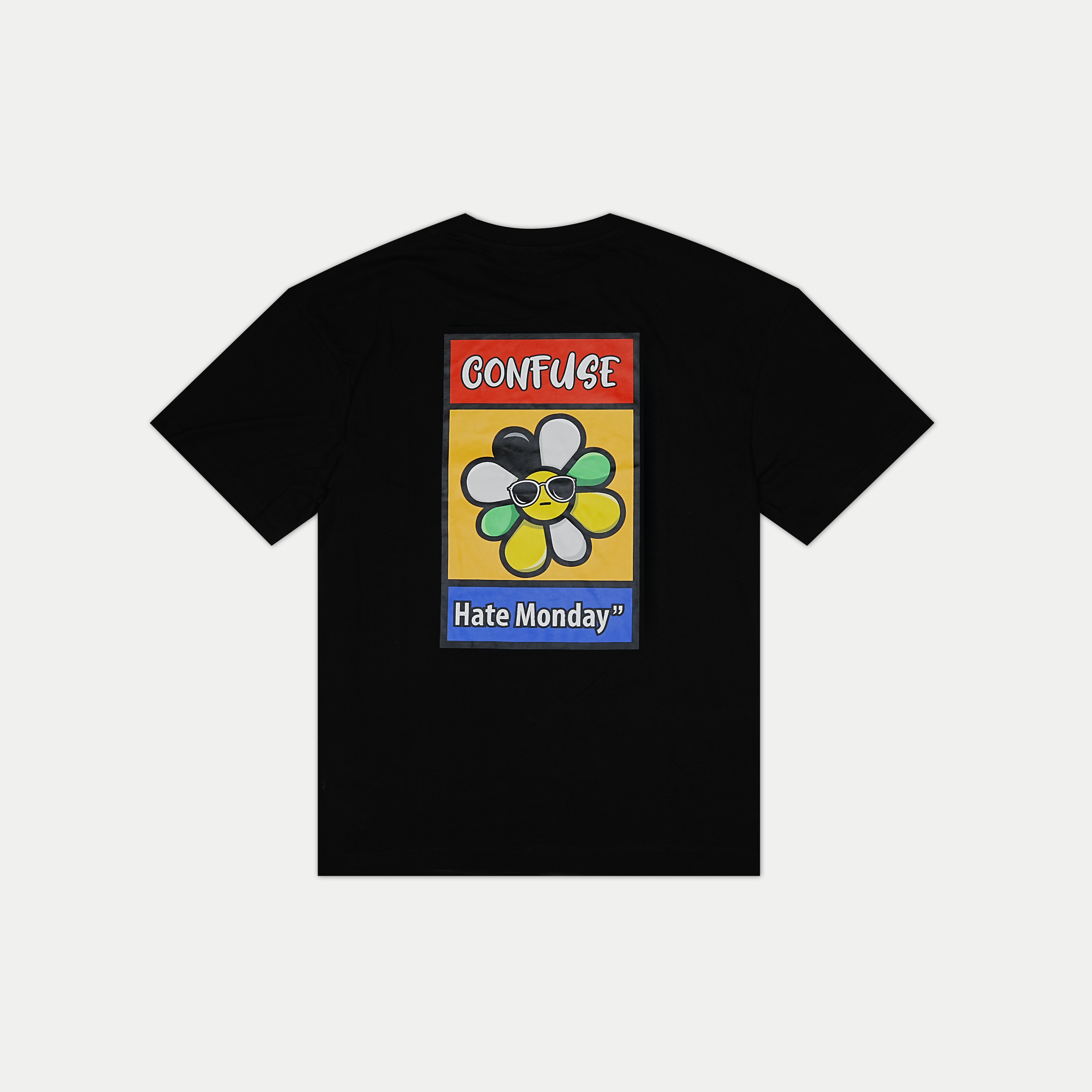Hate Monday" - Confuse Logo T-Shirt