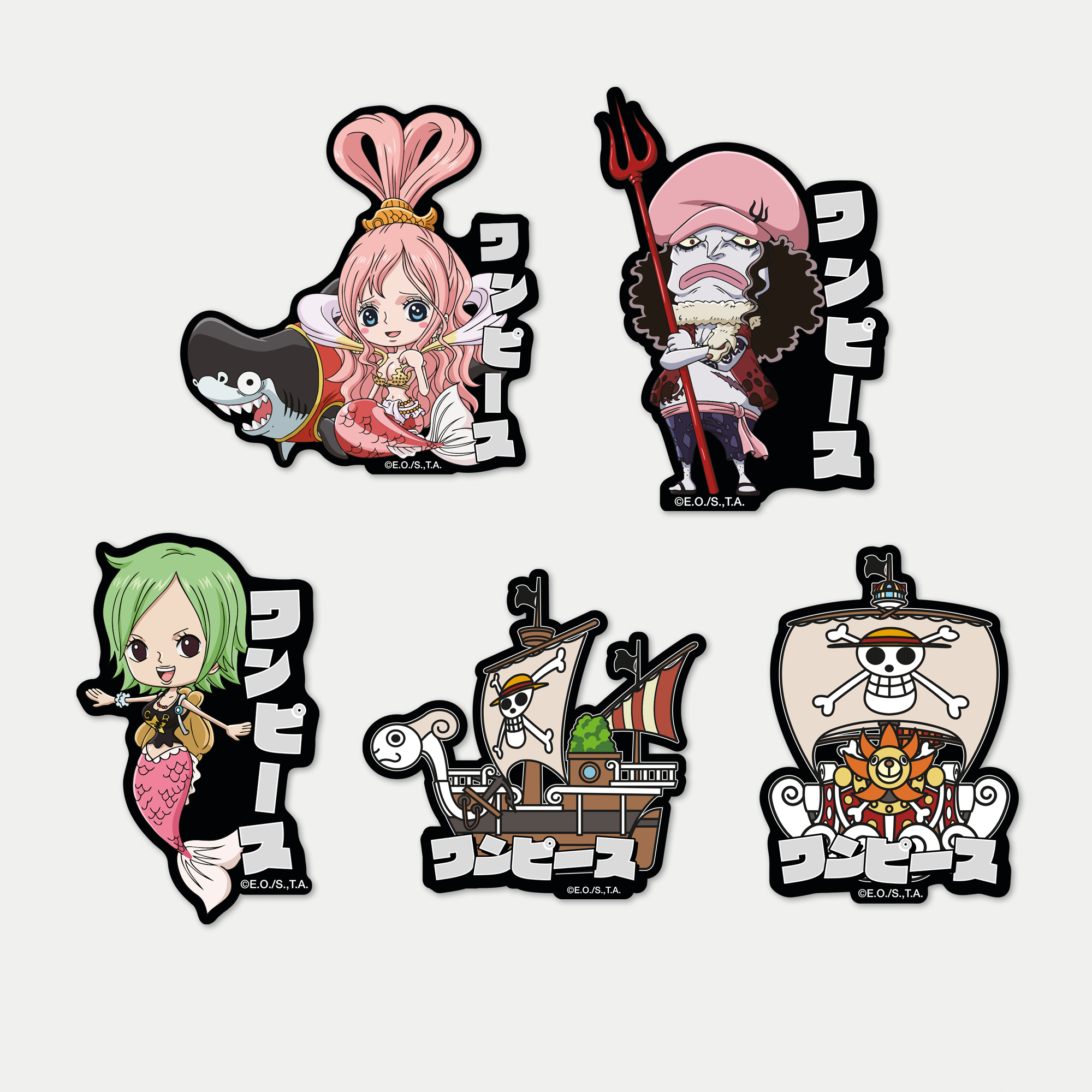 ワンピース - 光沢ステッカー