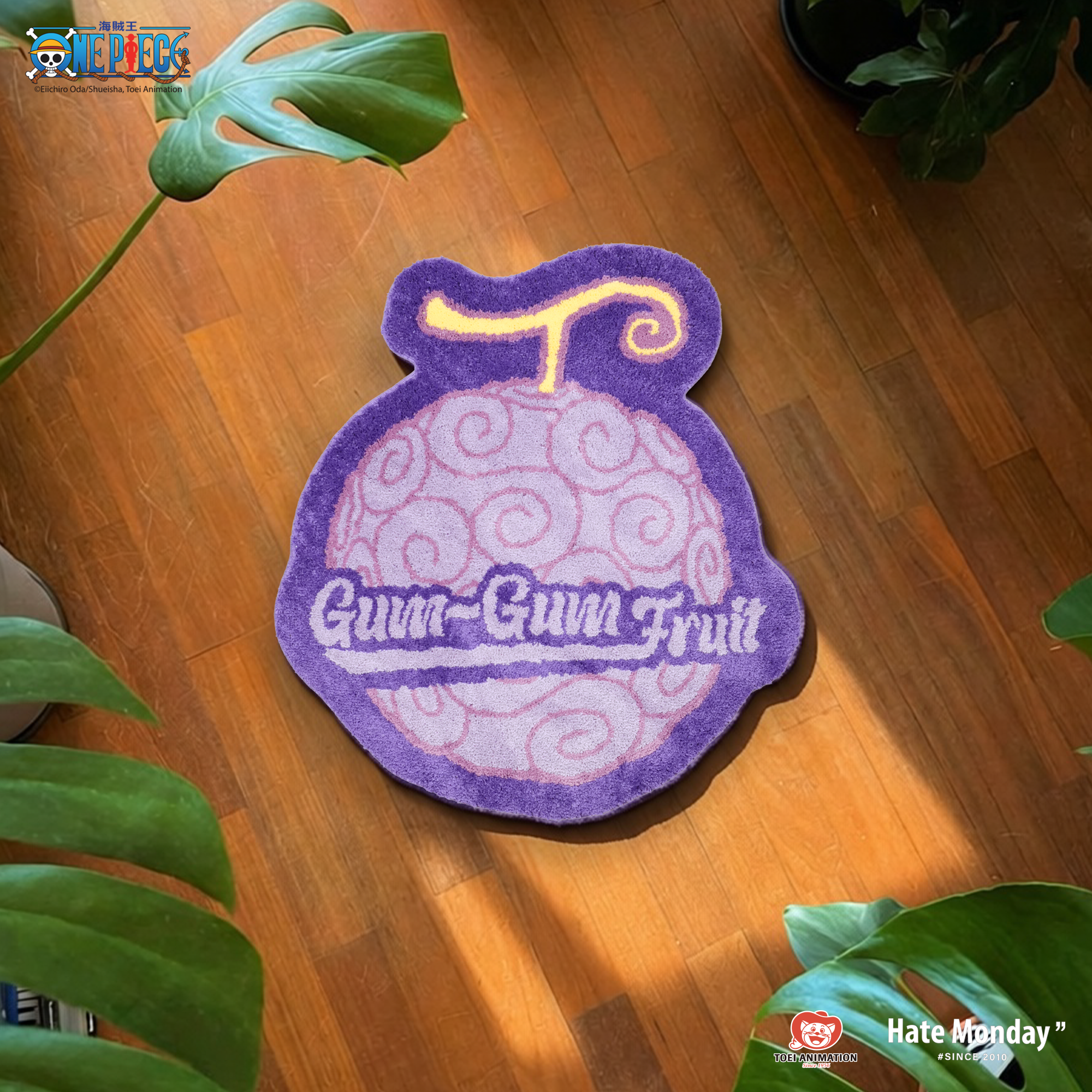 Gum-Gum / Flame-Flame Fruit Rug