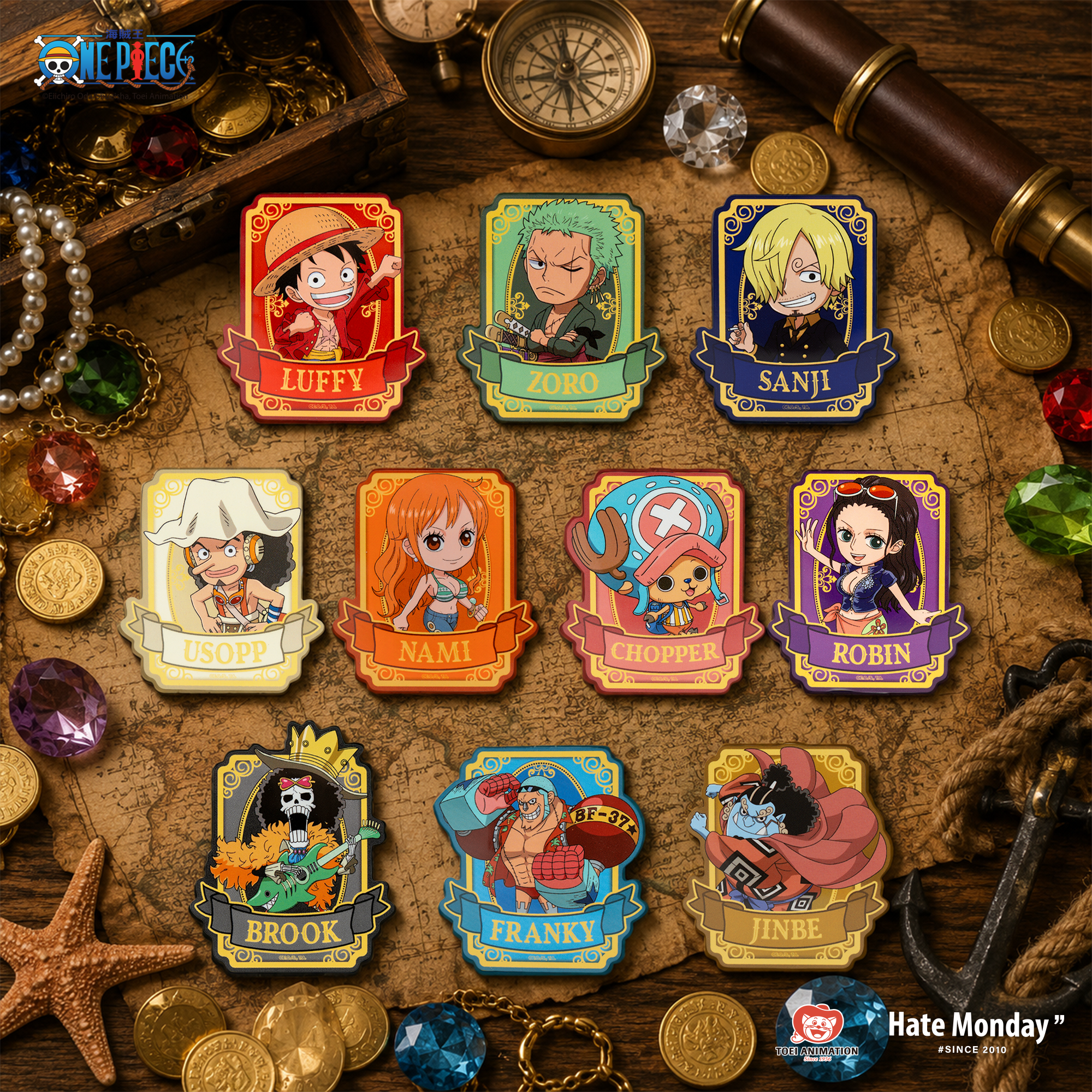 SD Fishman Character Sticker