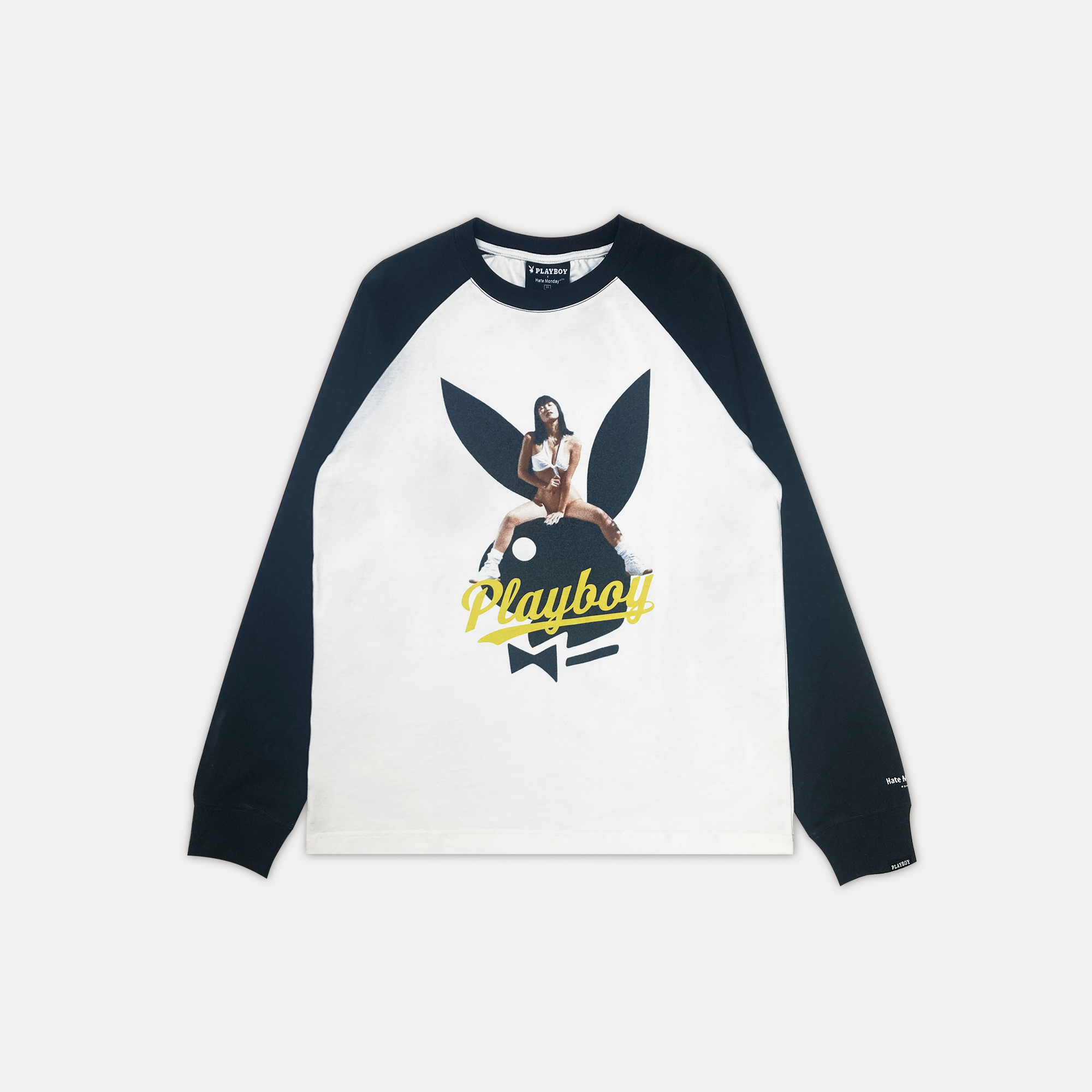 プレイボーイ - ヘッドロゴグラフィック L/S Tシャツ