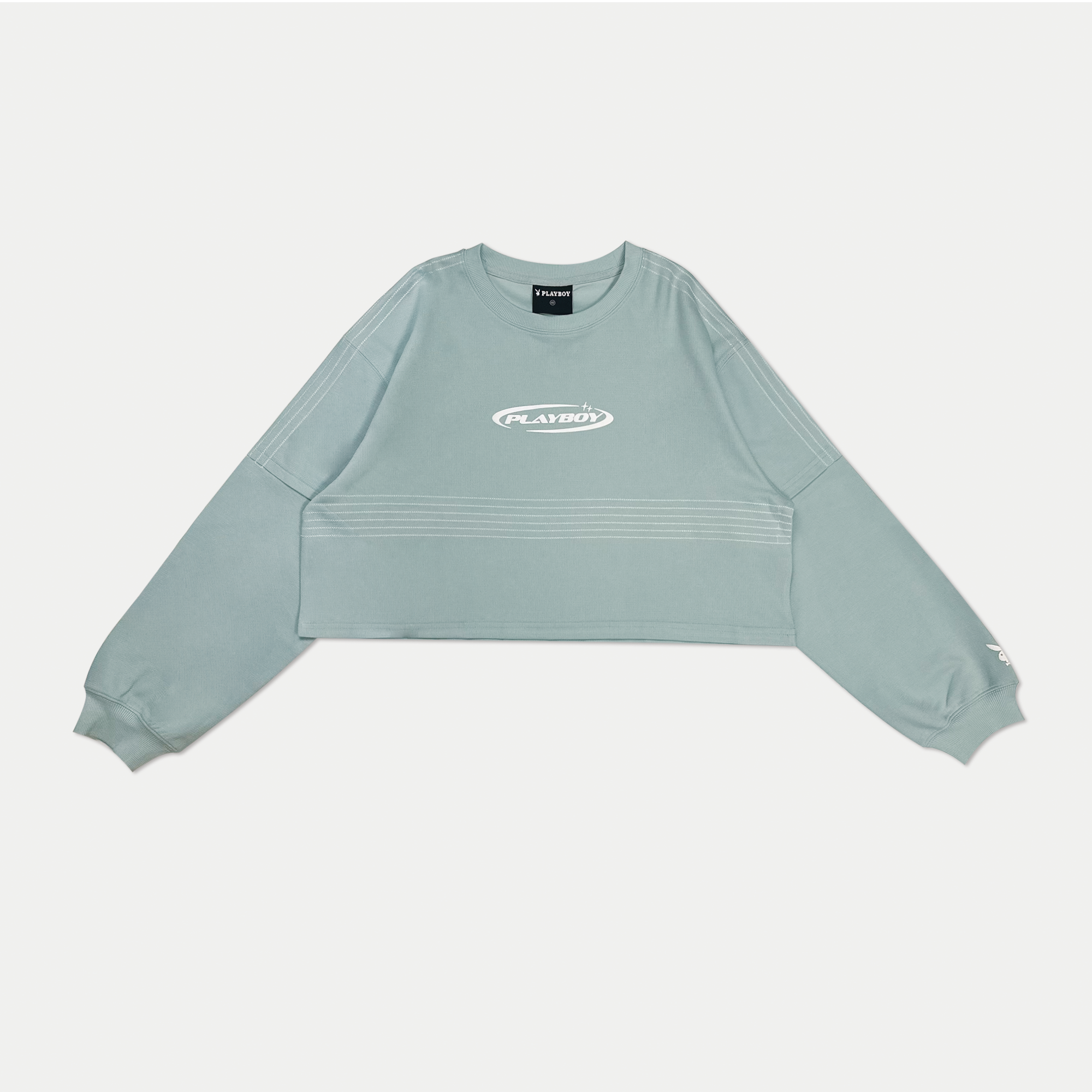 Ladies Logo Crop Sweatshirt