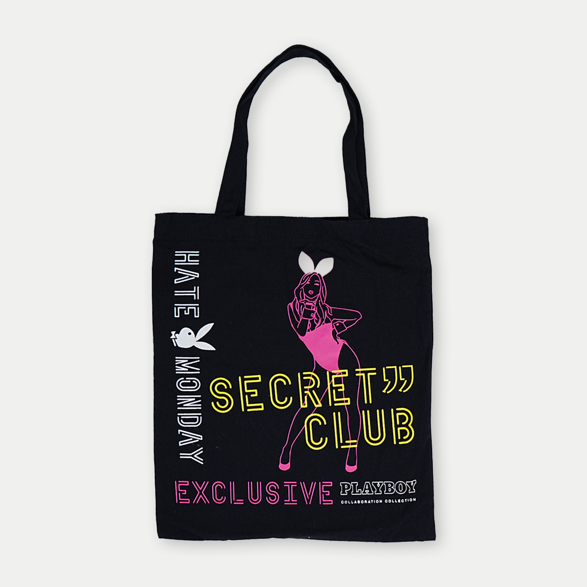 「HATE MONDAY」×プレイボーイ - 限定トートバッグ