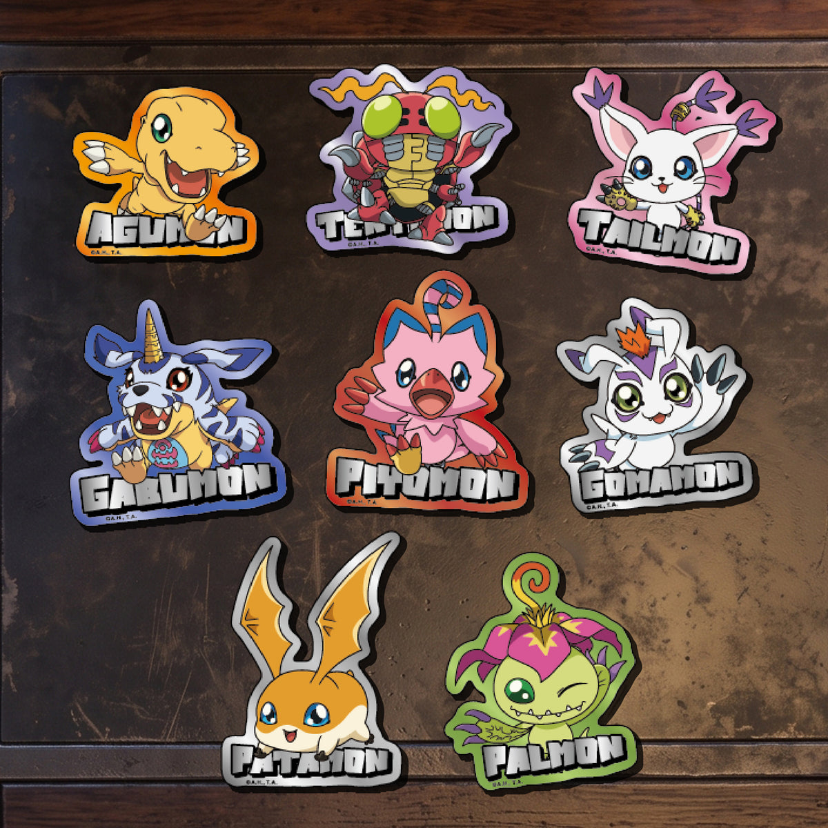 Digimon SD Character Sticker