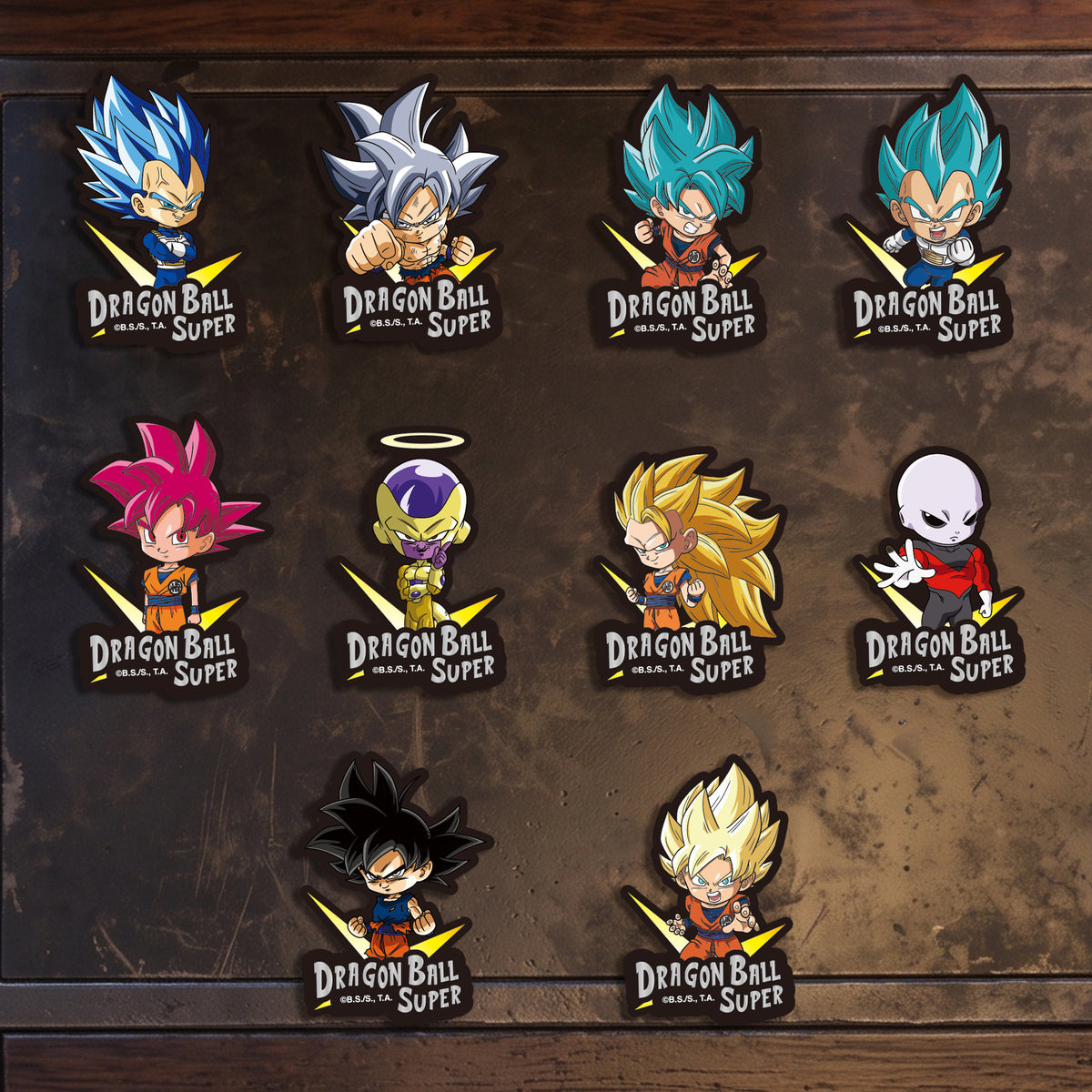 Dragon Ball Super SD Character Sticker