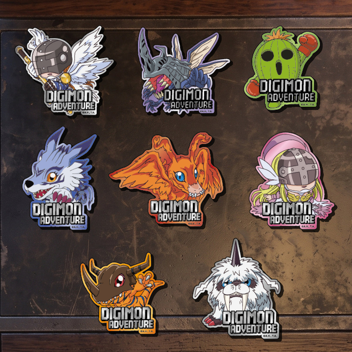 Digimon SD Character Sticker