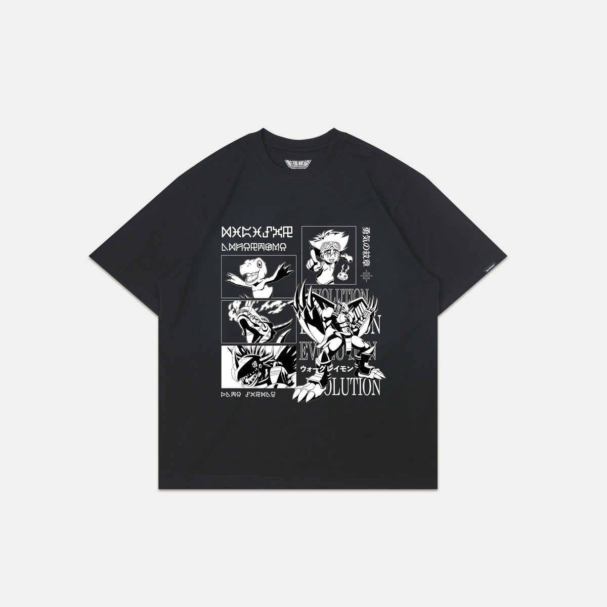 Agumon EV Oversized Graphic T-Shirt