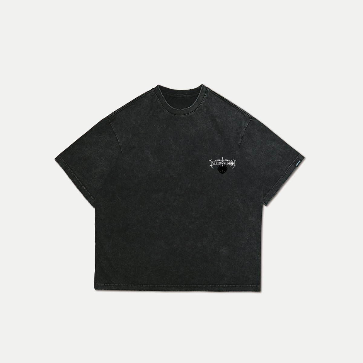 Beelzebumon Washed Oversized Graphic T-Shirt